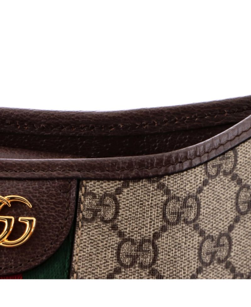 Large Ophidia Hobo Bag GG Coated Canvas