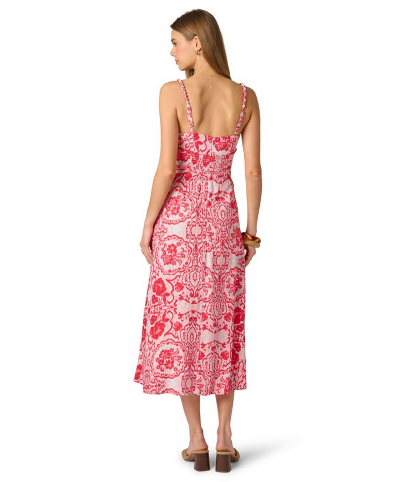 Women's V-Neck Midi Dress