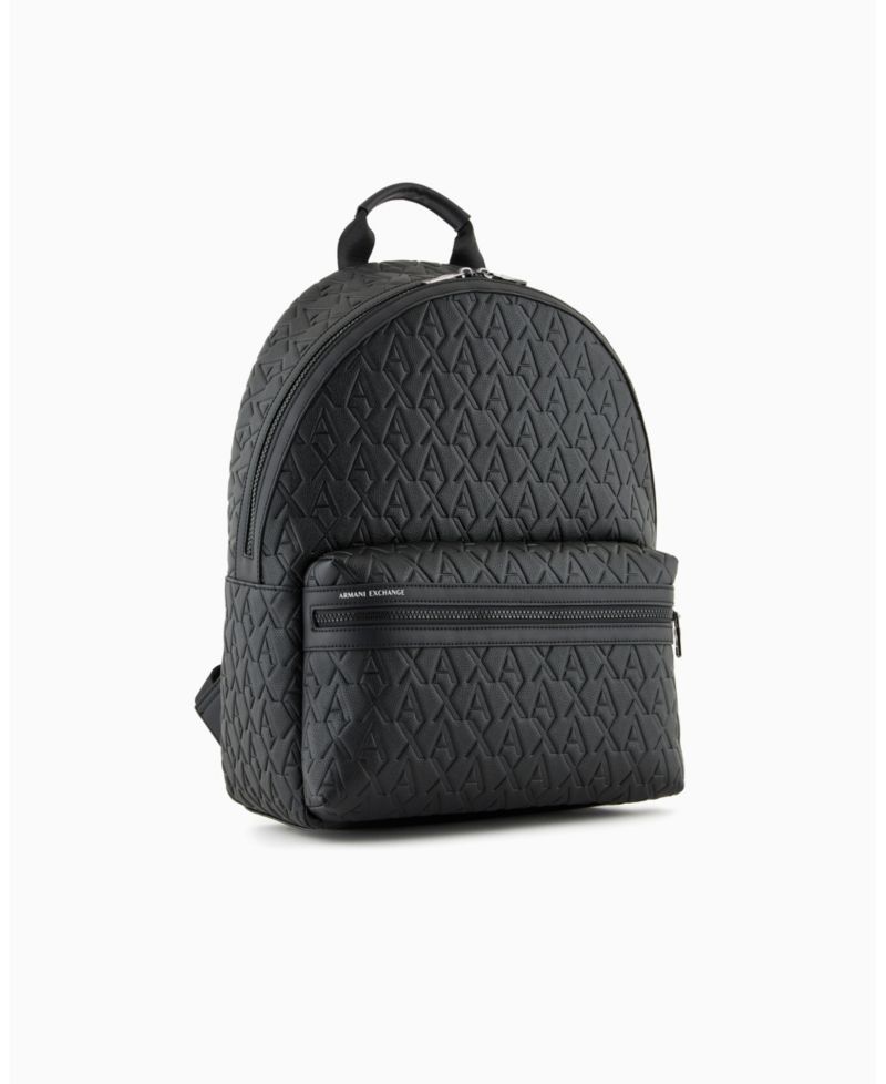 Men's Tonal All Over Logo Backpack