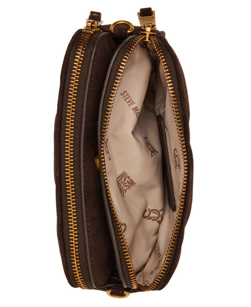 Daisy Quilted Mini Crossbody Handbag