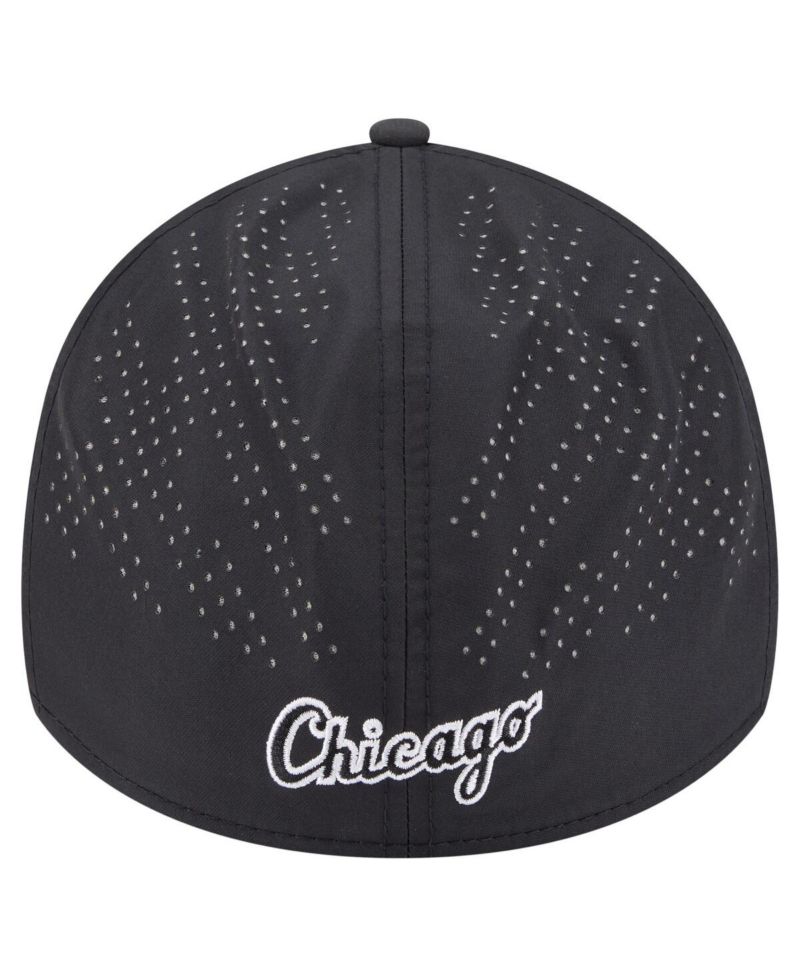 Men's Black Chicago White Sox Night 39THIRTY Flex Hat