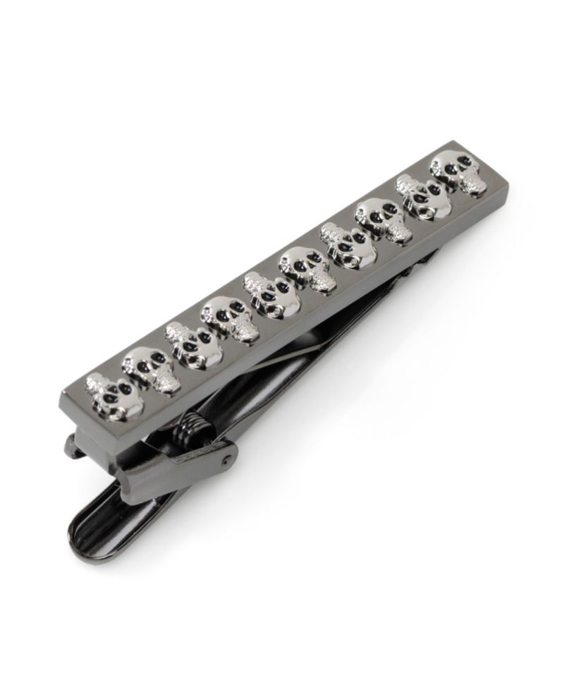 Men's 3D Skull Tie Clip