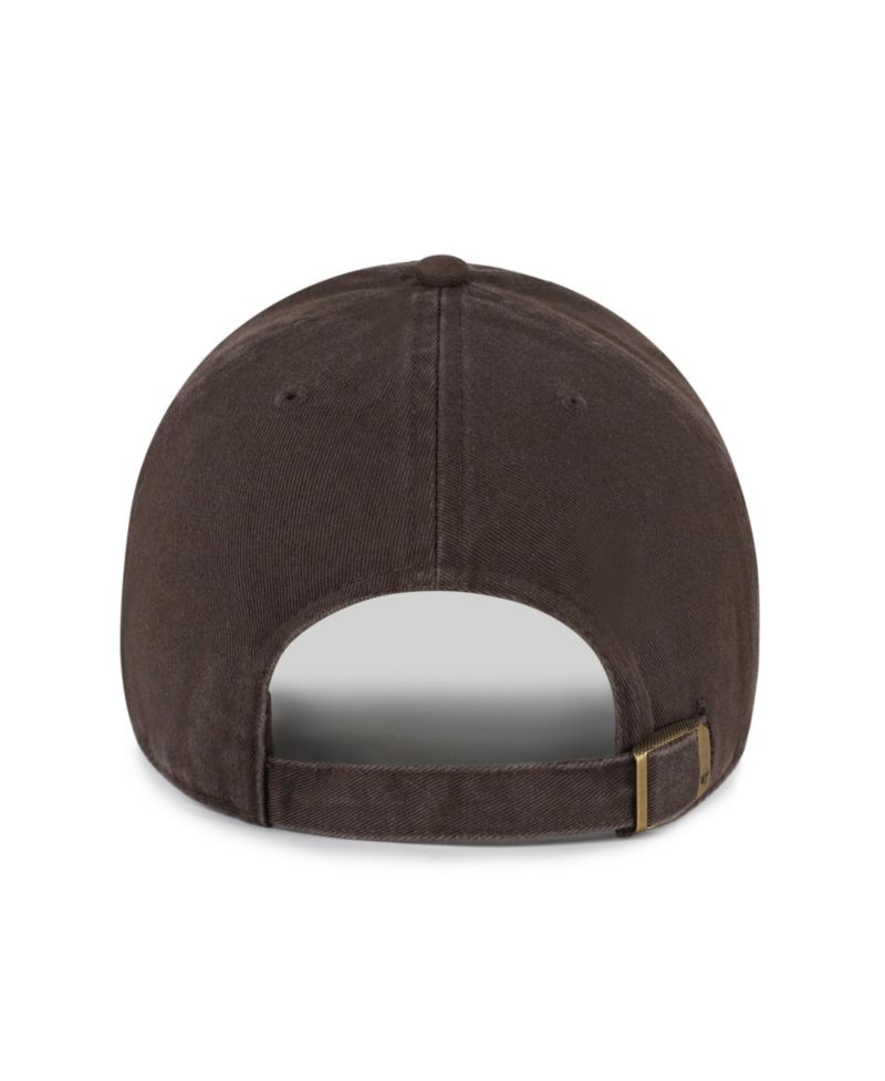 Men's '47 Brown Wyoming Cowboys Vault Clean Up Adjustable Hat