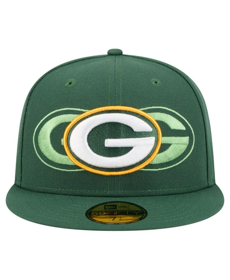 Men's Green Bay Packers Tri-Hit 59FIFTY Fitted Hat