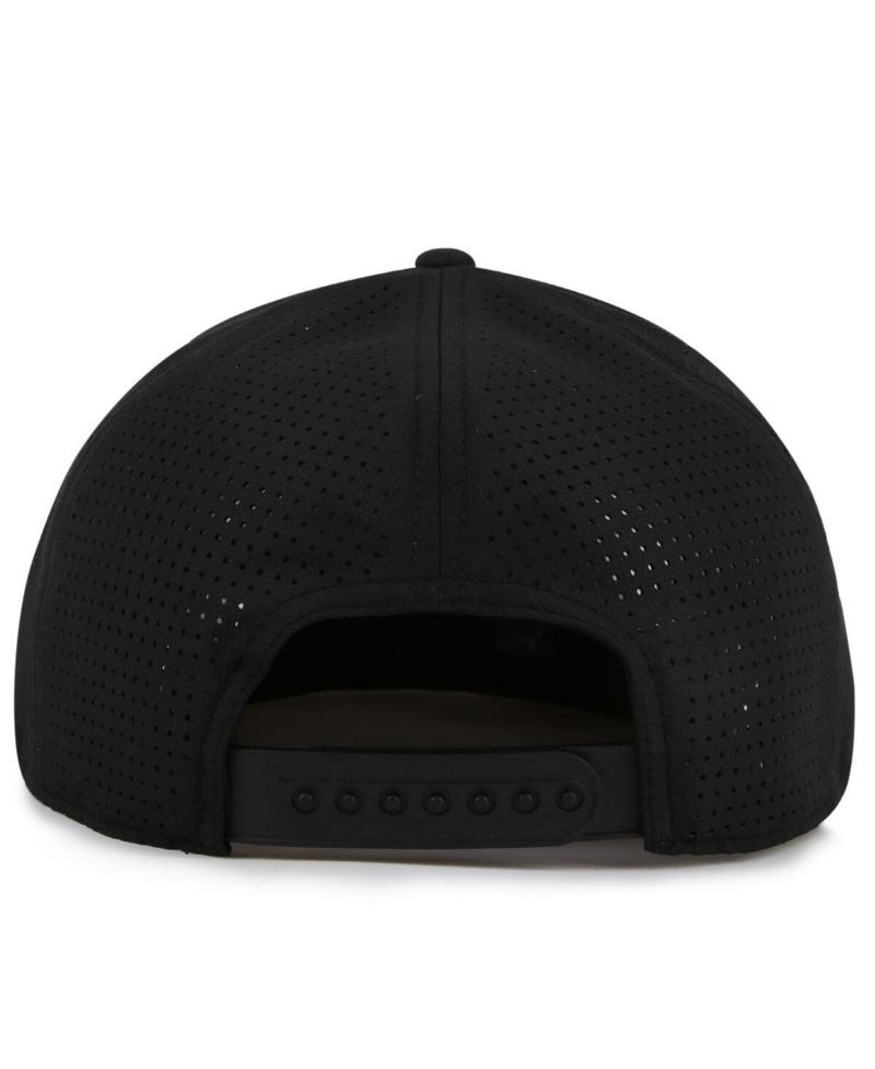 Men's Black Pittsburgh Penguins Buxton Pro Tech Adjustable Hat