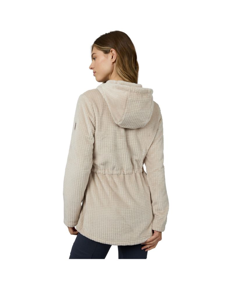 Women's Grid Butter Pile Anorak Jacket