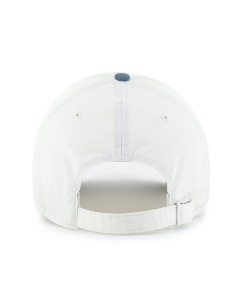 Men's '47 Cream Philadelphia Eagles Modernia Clean Up Adjustable Hat
