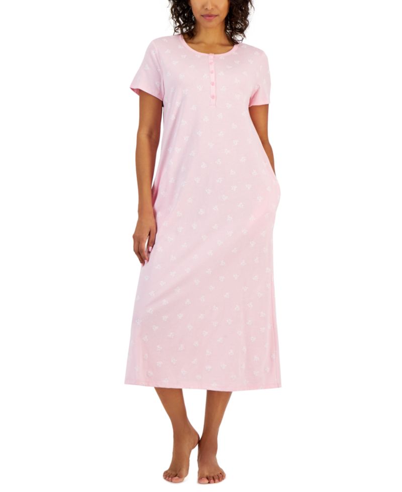 Women's Cotton Printed Nightgown