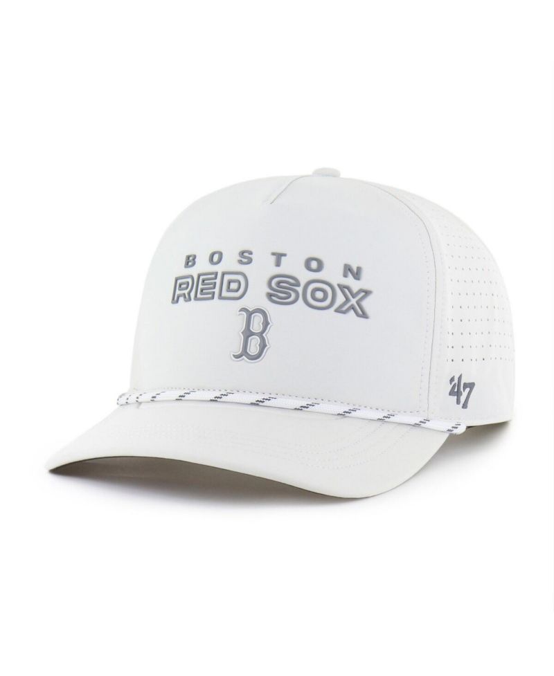 Men's White Boston Red Sox Forward Vault Hitch Adjustable Hat
