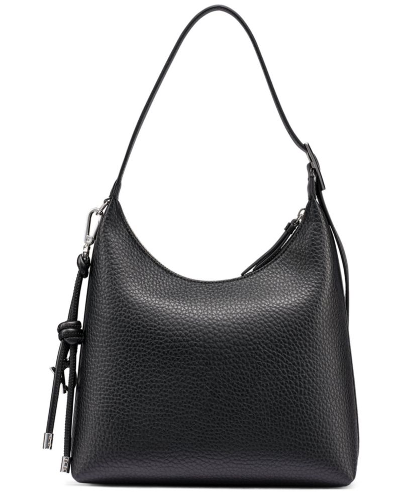 Erina Zipper Small Hobo Satchel Handbag