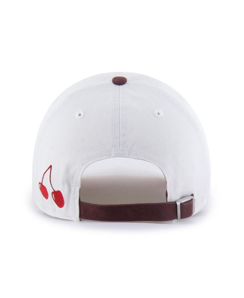 Men's and Women's Stone/Burgundy Las Vegas Raiders Love Letter Clean Up Adjustable Hat