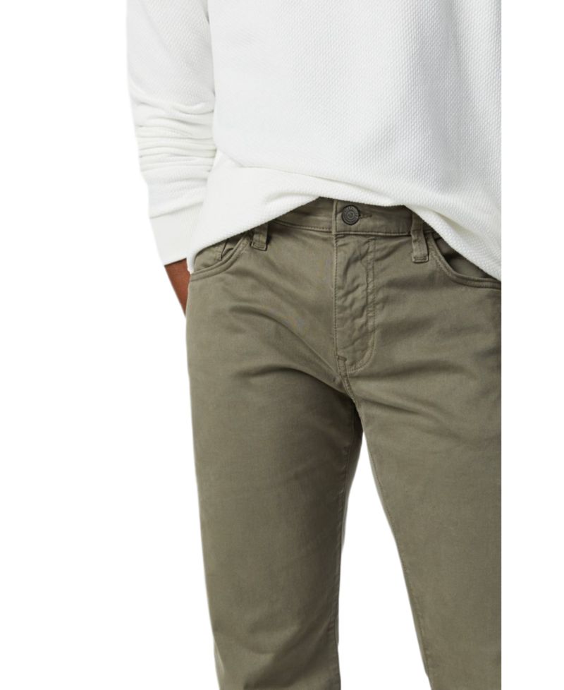Men's Zach Straight-Leg Regular Rise Twill Pants