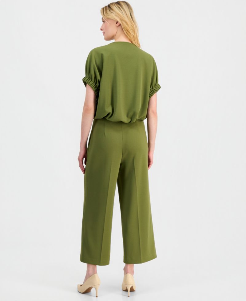 Women's Dolman-Sleeve Bubble-Hem Top