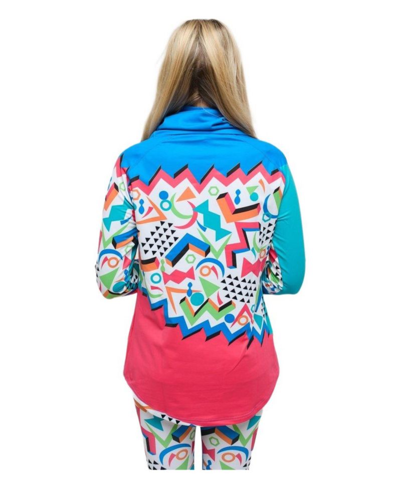 Women's High Neck Baselayer Top - Nuts