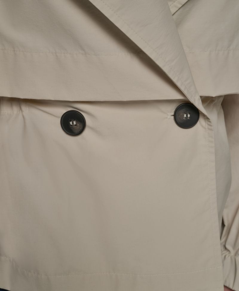 Women's Double-Breasted Flanged Jacket
