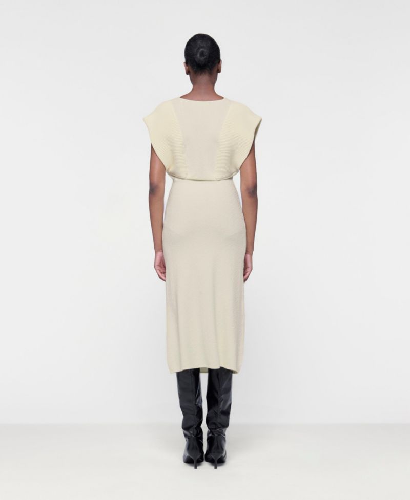 Women's Ribbed Maxi Knit Dress