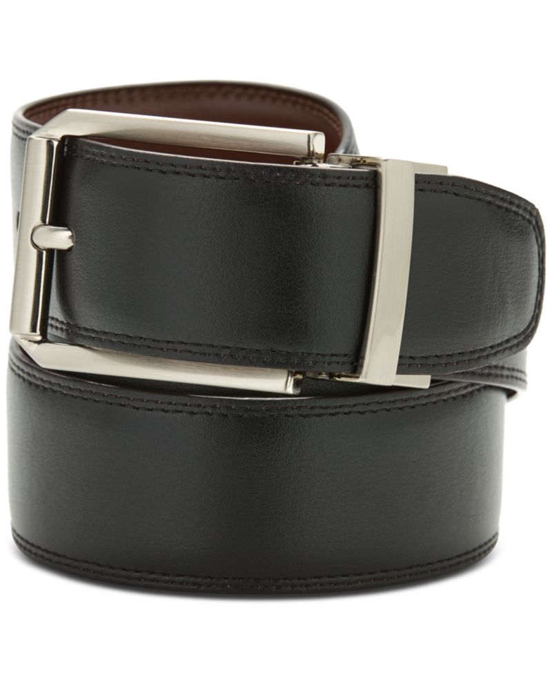 Men's Leather Halfmoon Belt