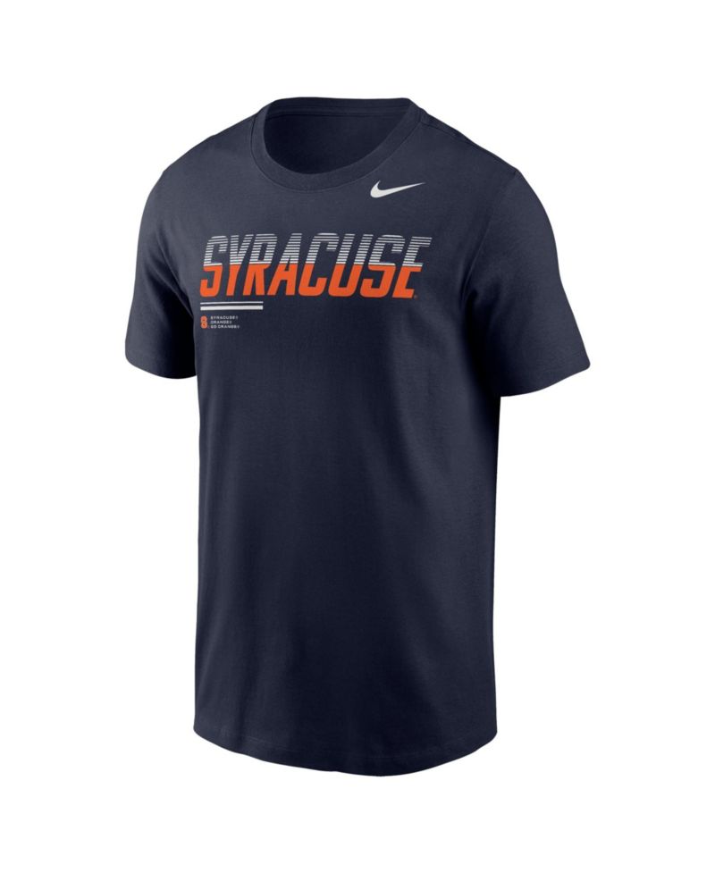 Men's Navy Syracuse Orange 2026 Sideline Wordmark Legend Dri-FIT T-Shirt