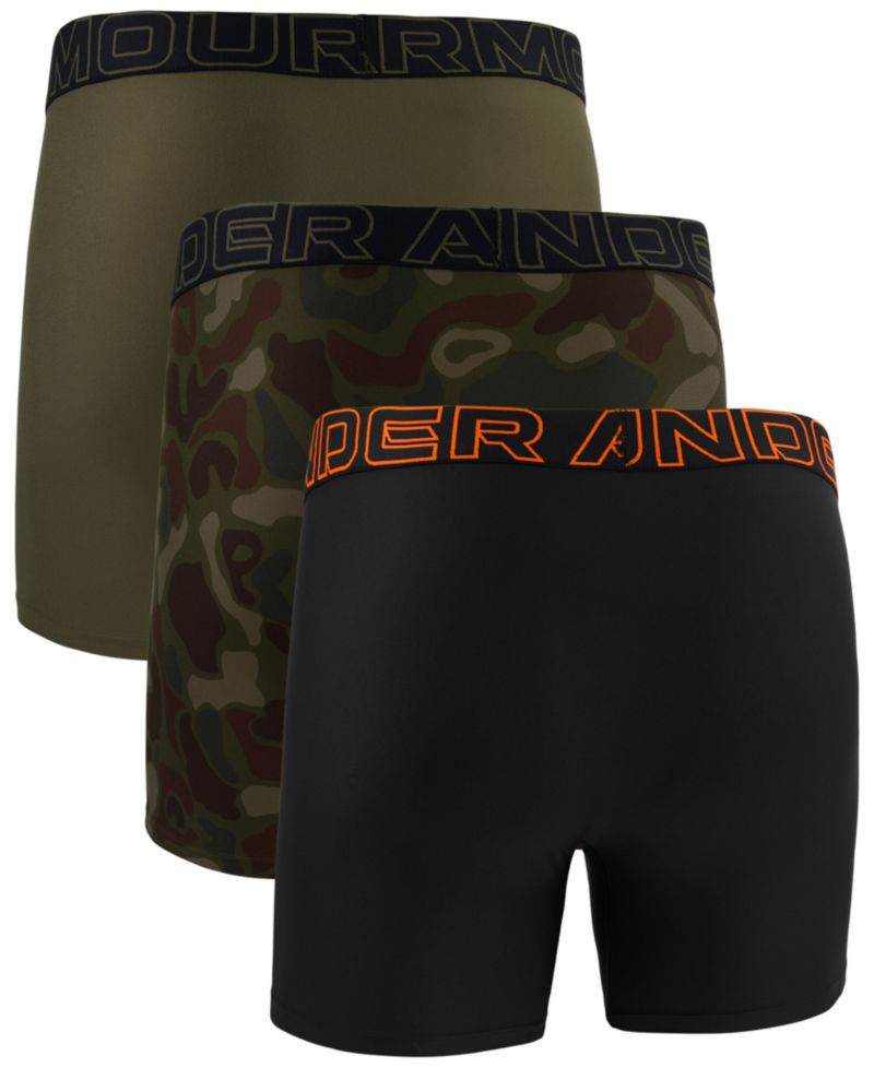 Men's 3-Pk. Performance Tech 6" Boxer Briefs