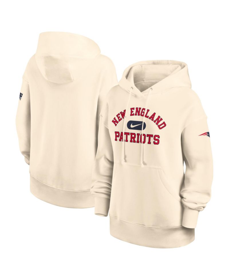 Women's Natural New England Patriots Oversized Legacy Phoenix Hoodie