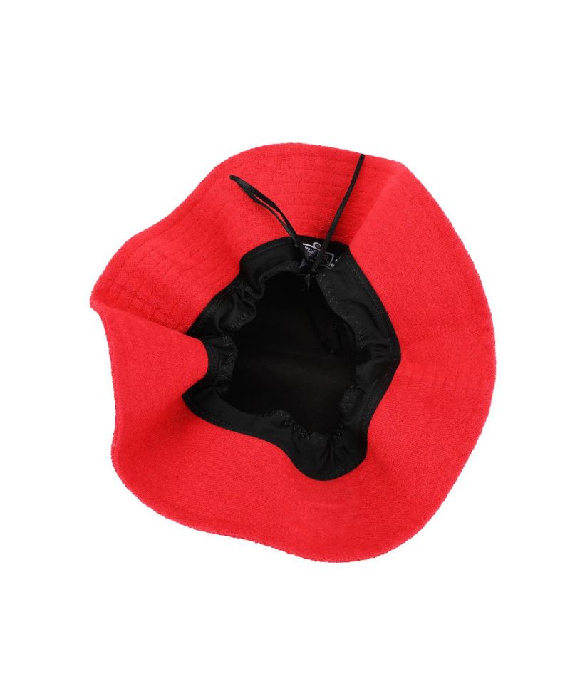 Men's Elmo Face Red Bucket Hat