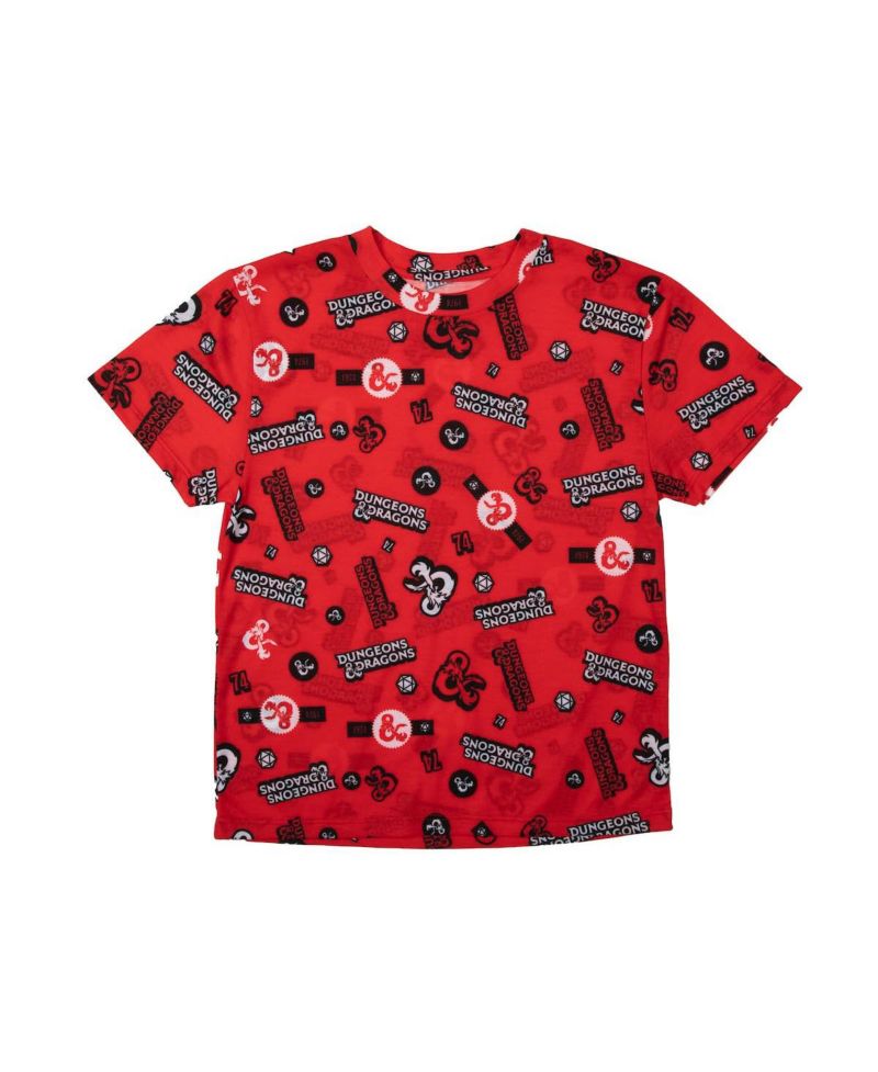 Dungeons and Dragons Youth Boys 4- Pack Tees-Large