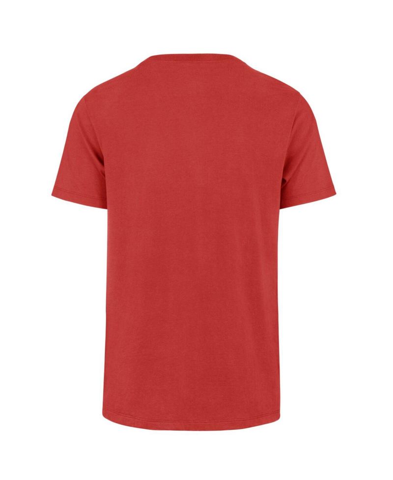 Men's Red Tampa Bay Buccaneers Stripe Splash Franklin Throwback T-Shirt