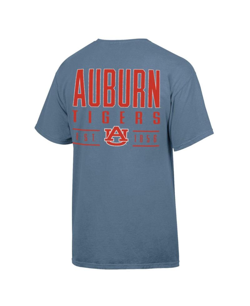 Men's Blue Auburn Tigers Big Name T-Shirt