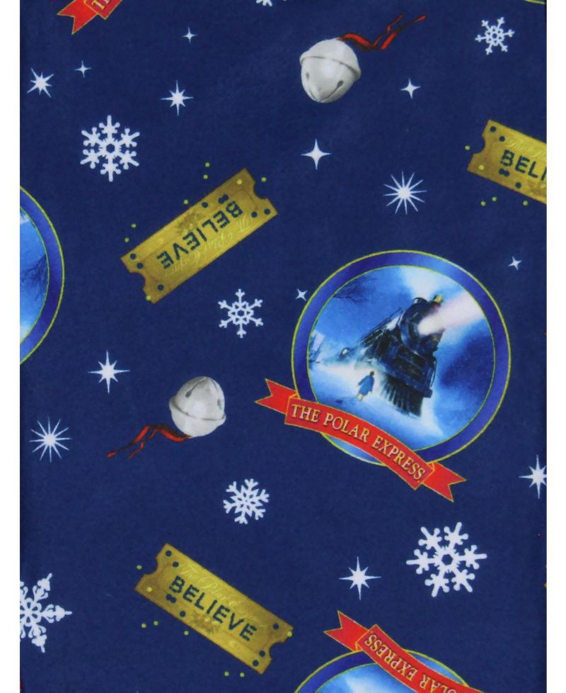 Boys' Christmas Movie Believe Train Pajama Holiday Sleep Pants Kids