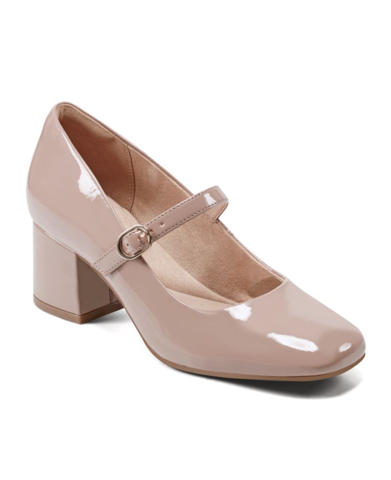 Women's Xena Mary Jane Block Heel Pumps