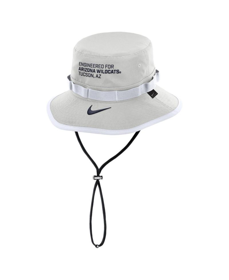 Men's Gray Arizona Wildcats 2025 Sideline Apex Boonie Performance Bucket Hat