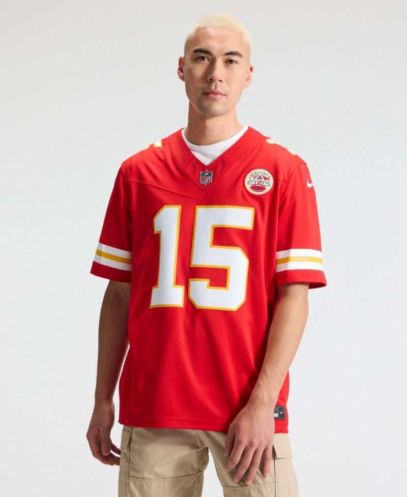 Men's Patrick Mahomes Red Kansas City Chiefs Vapor F.U.S.E. Stitched Limited Jersey