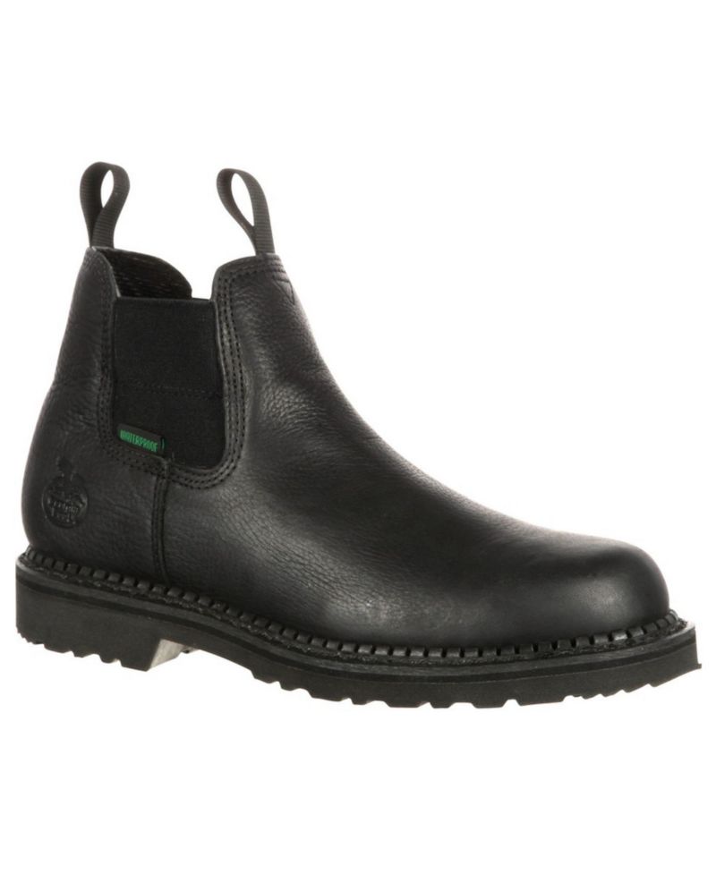 Men's Georgia Giant Black Waterproof High Romeo Boot