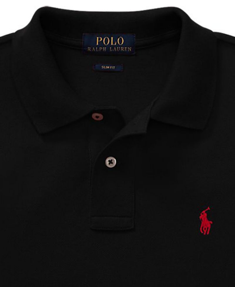 Big Boys Long Sleeve Polo Shirt