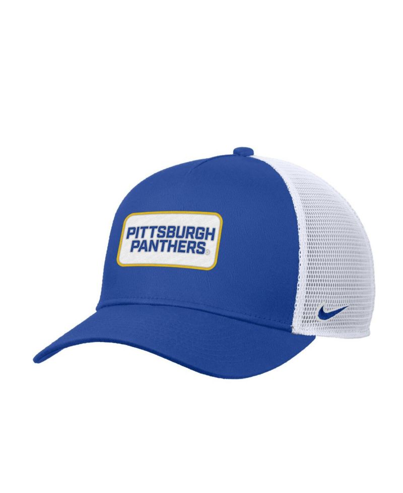 Men's Royal Pitt Panthers 2025 On-Field Rise Trucker Performance Adjustable Hat
