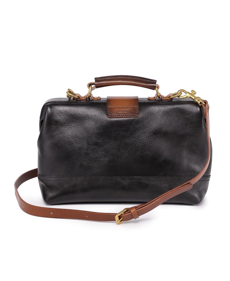 Doctor Small Leather Crossbody Satchel Bag