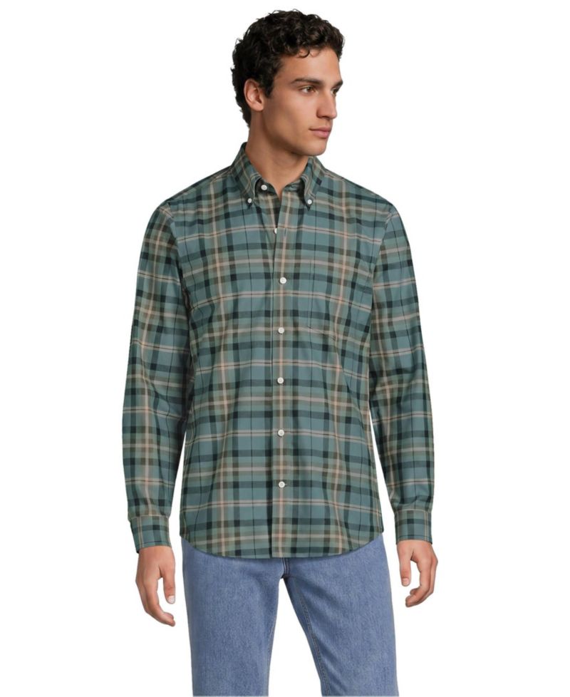 Men's Traditional Fit No Iron Twill Shirt
