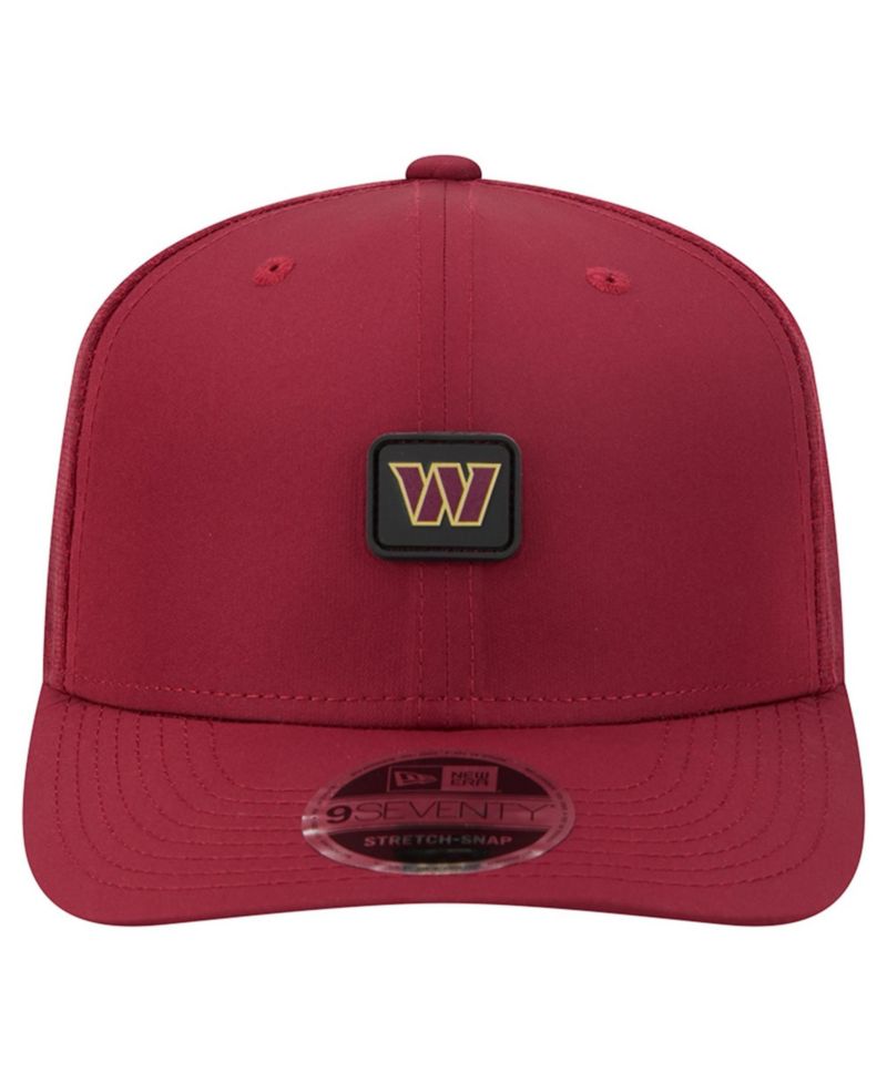 Men's Burgundy Washington Commanders Micro Badge 9SEVENTY Adjustable Hat