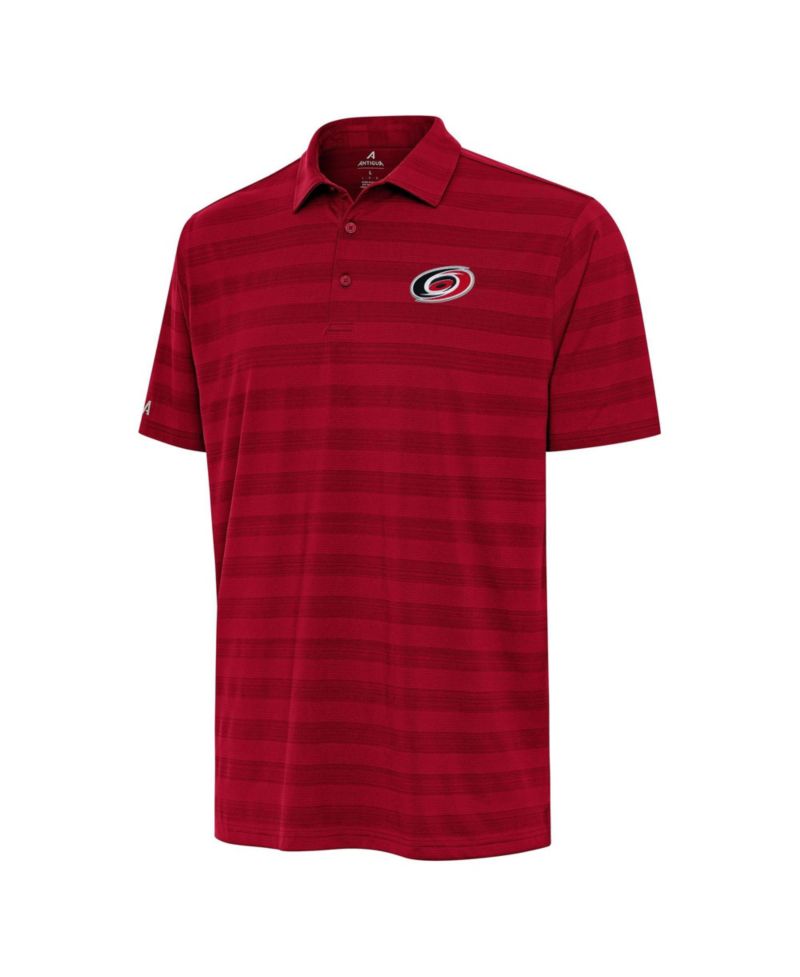 Men's Red Carolina Hurricanes Big & Tall Tunnel Polo Shirt