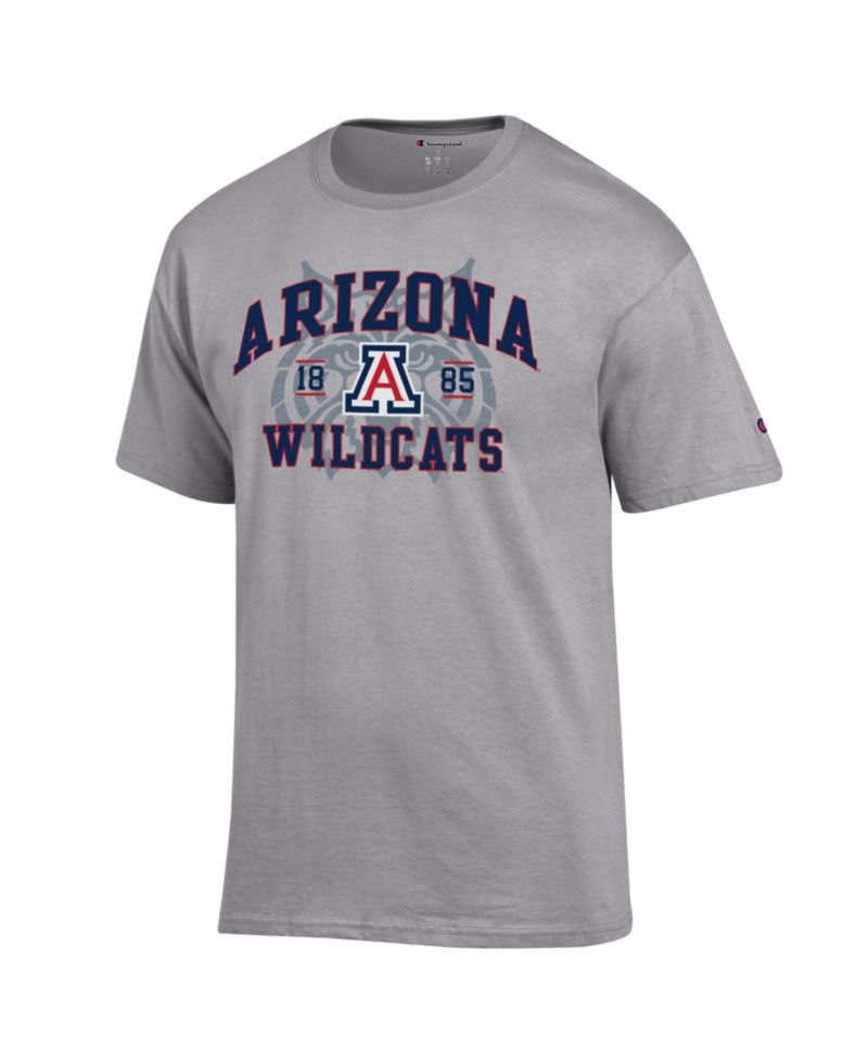 Men's Heather Gray Arizona Wildcats Varsity T-Shirt