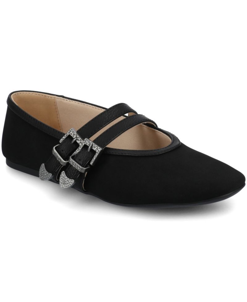 Women's Florene Double Mary Jane Buckle Flats