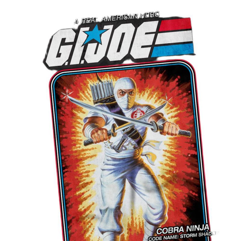 Men's + G.I. Joe Storm Shadow Card T Shirt