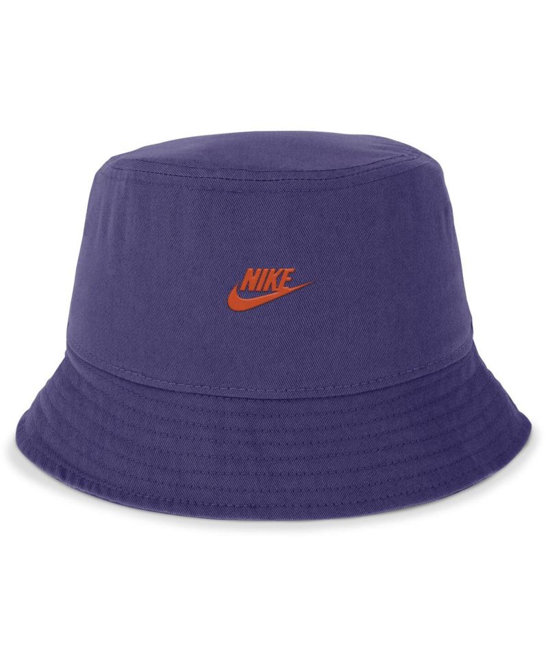 Men's Purple Clemson Tigers Legacy Apex Bucket Hat