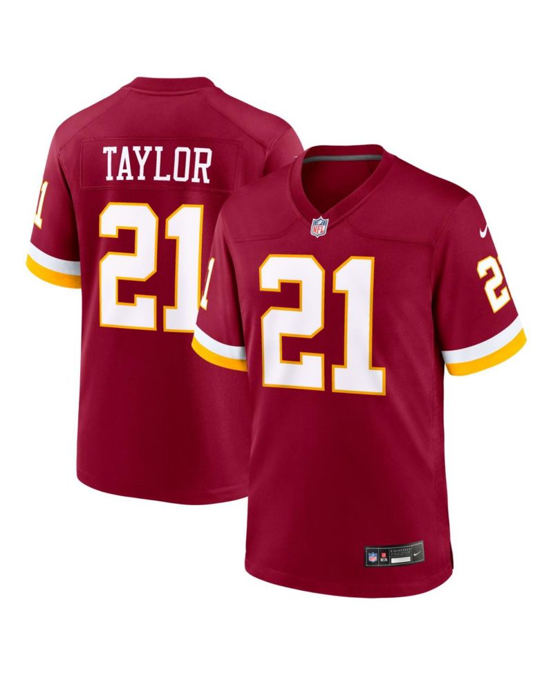Men's Sean Taylor Burgundy Washington Commanders Retired Player Game Jersey