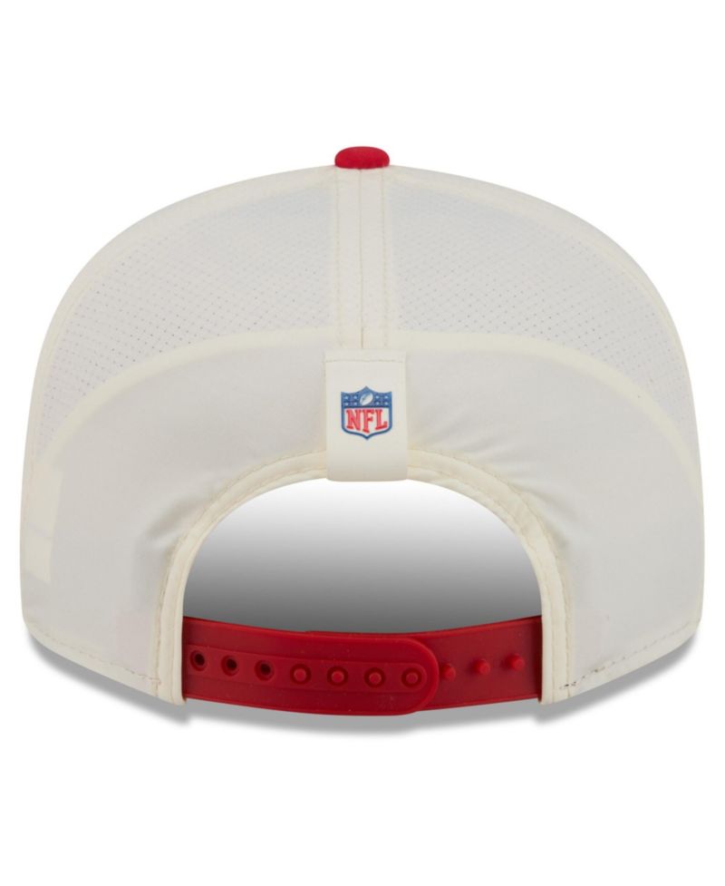 Men's Cream/Red Kansas City Chiefs 2026 NFL Training Camp 9FIFTY Snapback Hat