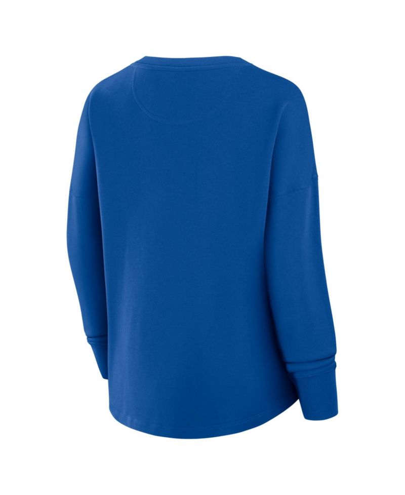 Women's Royal New York Islanders Oversized Breakaway Sweatshirt