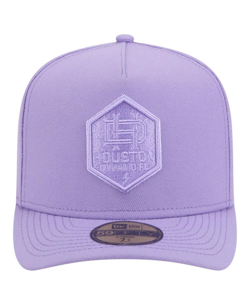 Men's Purple Houston Dynamo FC Color Pack A-Frame 59FIFTY Fitted Hat