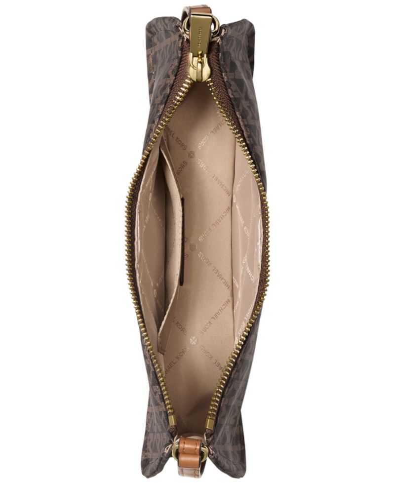 Michael Kors Signature Zadie Small East West Crossbody Handbag