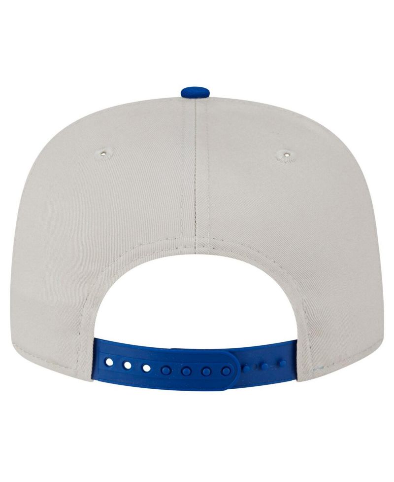 Men's Cream New York Mets Iron Golfer Snapback Hat