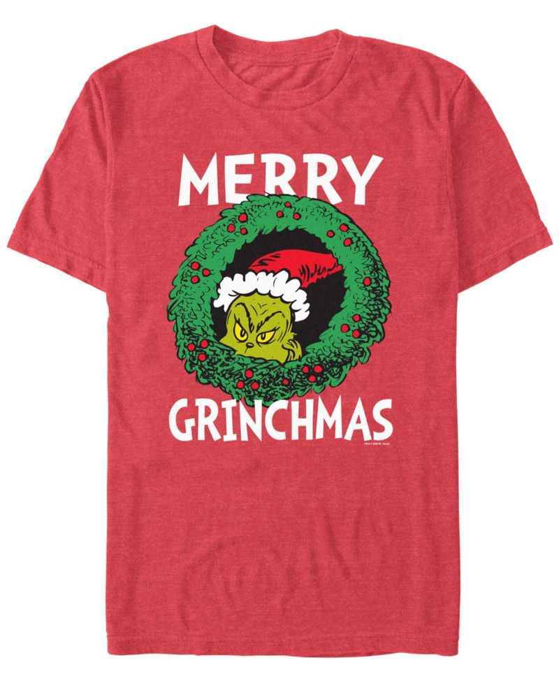 Men's Merry Grinchmas Short-Sleeve T-Shirt